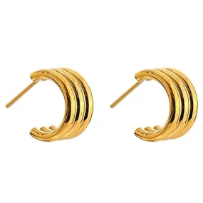 18K Stud Earrings,Small Hoop Earrings,Minimalist Earrings,Small Earrings,Gold Stud Earrings,Tiny Stud Earrings,Geometric Stud Earrings,Gold