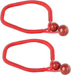 2PCS Fashion Woven Red Rope Bracelets for Couples and Girlfriends Handmade Braided Wrist Chain Decor present for Anniversaries Celebrations and Special Occasions