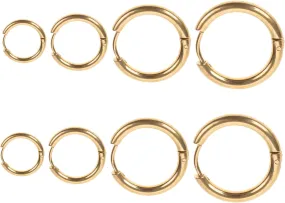 4 pairs Hoop Earrings of Minimalist Circle Earrings for Women Versatile Styles for Everyday Wear