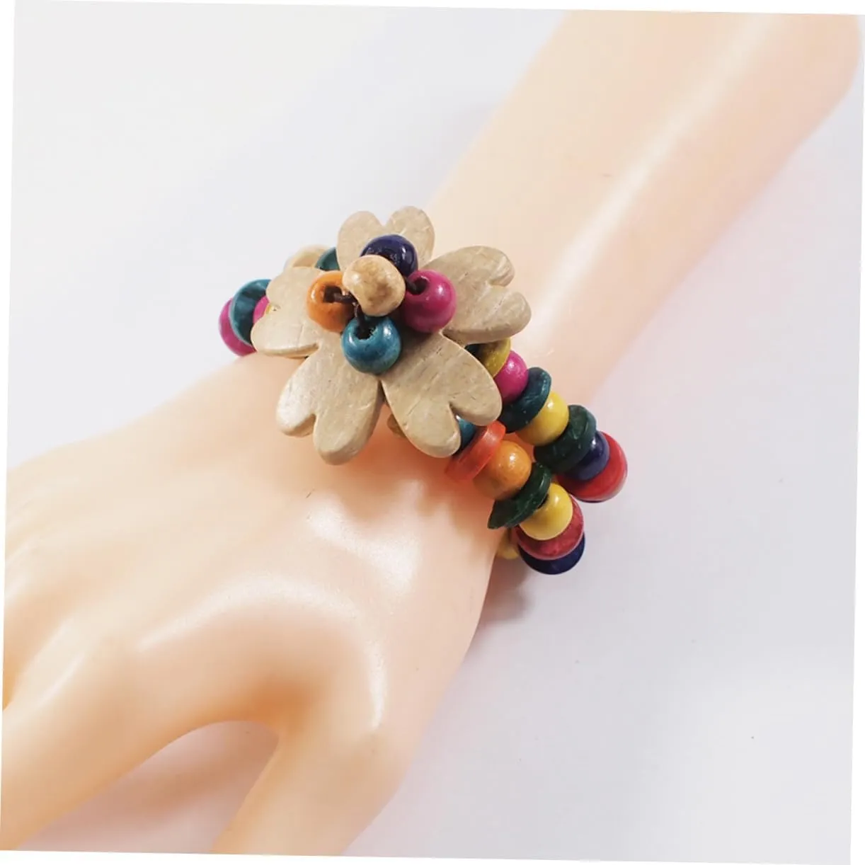 4 Pcs Hand-woven Rope Chain Handmade Bracelet Weaving Bracelet Hand Chain Hawaii Bracelet Beach