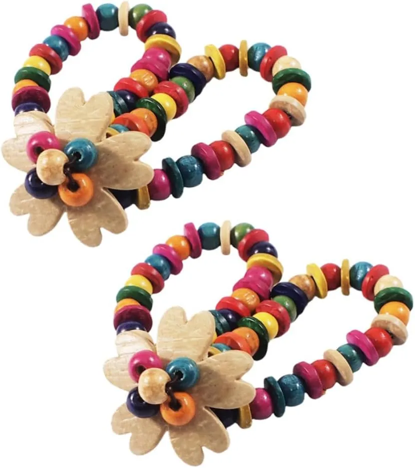 4 Pcs Hand-woven Rope Chain Handmade Bracelet Weaving Bracelet Hand Chain Hawaii Bracelet Beach