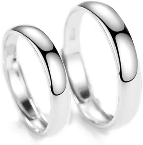 925 Promise Rings for Couples, Customizable Engagement Rings Adjustable Silver Ring with Cubic Zirconia