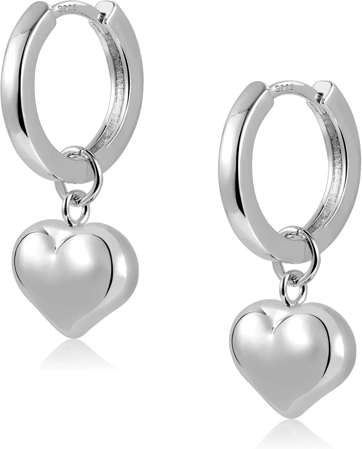 925 Sterling Silver Ball Drop Dangle Earrings Hypoallergenic Ball Drop Earrings for Women Fashion Jewelry
