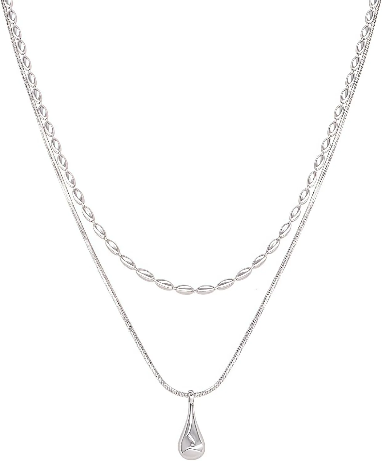 925 Sterling Silver Heartbeat Necklace Trendy Pendant Charming Necklace Cute Necklace for Her Shine Cubic Zirconia Pendant Necklace Women Dainty Diamond Choker Holiday Jewelry Gifts for Mom Wife Lover