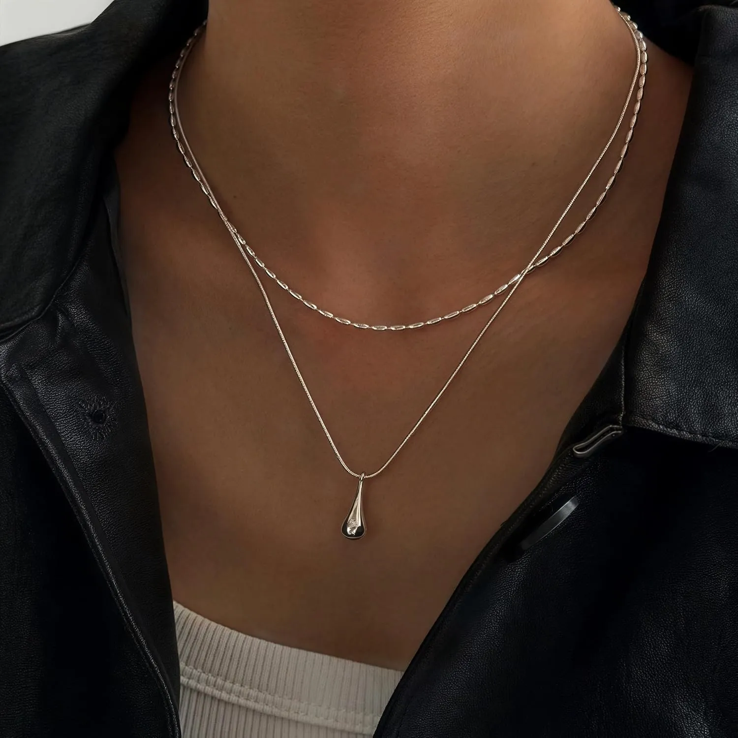 925 Sterling Silver Heartbeat Necklace Trendy Pendant Charming Necklace Cute Necklace for Her Shine Cubic Zirconia Pendant Necklace Women Dainty Diamond Choker Holiday Jewelry Gifts for Mom Wife Lover