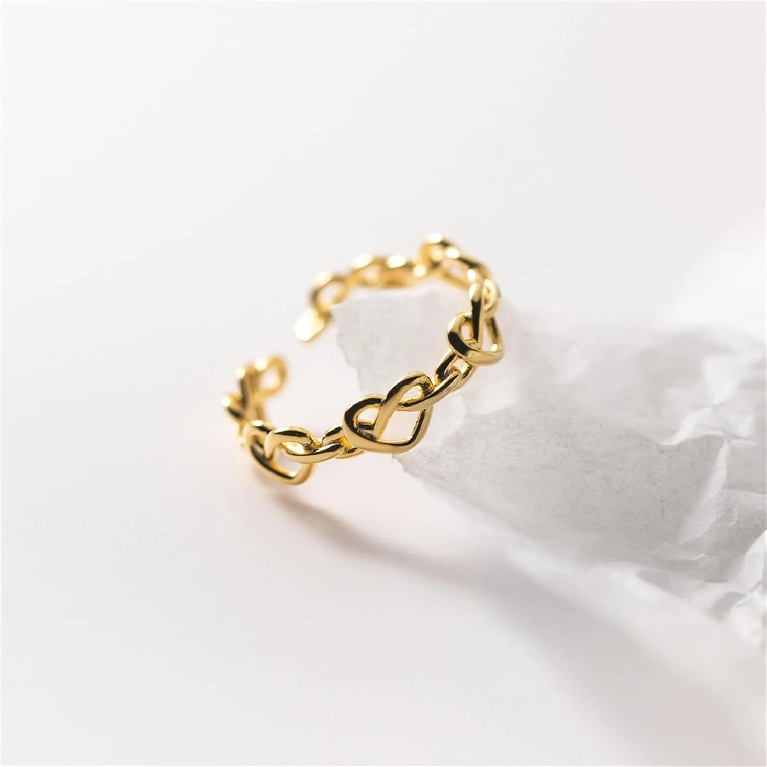925 Sterling Silver Rings Real Silver Rings Adjustable Rings for Women Open Rings Thumb Rings Vintage Rings for Men Boho Rings Jewelry Gifts