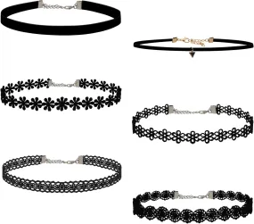Choker Necklace for Women, Choker Necklaces for Woman, Black Choker, Chokers for Women