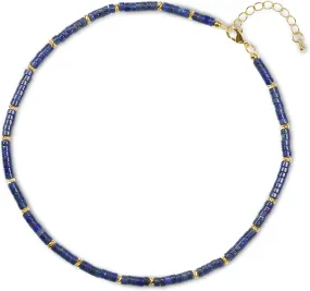 COAI Women's Heishi Stone Beaded Necklace Choker Necklace for Women