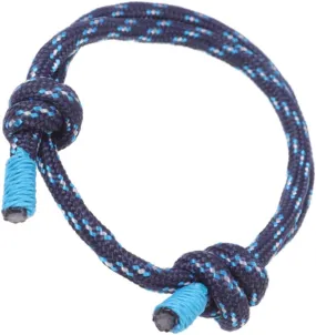 Crafted Braided Bracelet Fashionable Woven Accessory One Size Fits Most Sky Blue