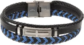 Cross Bracelet Men Fidget Wraps Ring Beaded Chain Bracelets Wrist Bands Wristbands Wrist Straps Leather
