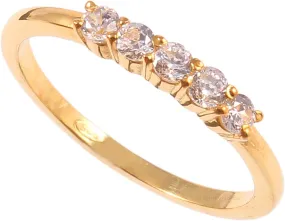 Dainty CZ Stacking Ring, Gold Minimalist Ring, CZ Ring, Simple Diamond Ring, Thin Ring, Delicate CZ Rings, Diamond Stack Ring, Minimalist Diamond Ring, Wedding Band, Gold Ring
