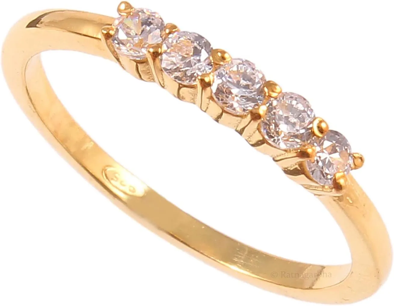 Dainty CZ Stacking Ring, Gold Minimalist Ring, CZ Ring, Simple Diamond Ring, Thin Ring, Delicate CZ Rings, Diamond Stack Ring, Minimalist Diamond Ring, Wedding Band, Gold Ring