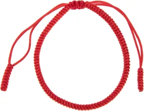 Didiseaon Elegant String Bracelet Red Thread Rope Adjustable Knot Fashion Accessory
