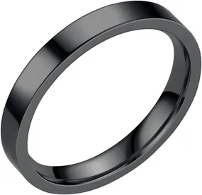 Dome Polished Midi Ring Simple for Men Women Wedding Classic Jewelry Stainless Steel Stackable Band Stacking Rings