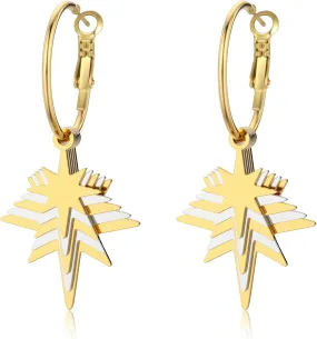 Drop and Dangle Earrings with Triangle Drop Earrings for Women Hypoallergenic and Lightweight Gold Dangle Earrings for Women