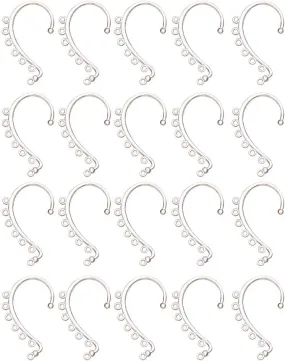 Ear Cuff Wrap Crawler Hook Earrings Copper Ear Cuff Earring Climber Piercing Earrings for Women Ear Crawler Stud