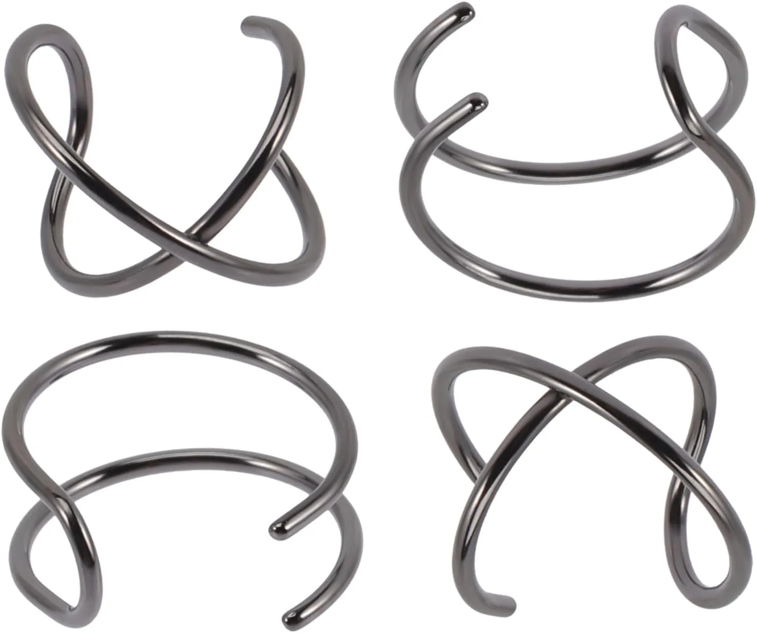 Ear Cuffs Non Piercing Dangle Fake Helix Ear Cuff Minimalist No Piercing for Women