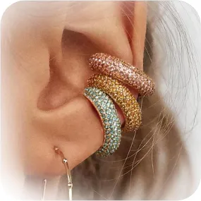 Ear Cuffs pearl ear cuff chunky ear cuff Cartilage Ear Cuff Earrings Cuff Helix Wrap Ear Jewelry Fake Earring Women Clip on Cartilage Earring Set Stack Jewelry Stocking Stuffers for Women
