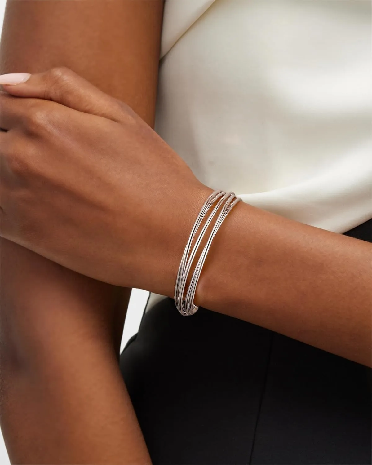 Elegance 11 designs Gold Cuff Bracelet for Women Chunky Adjustable Open Bracelet Wide Bracelets Bangle