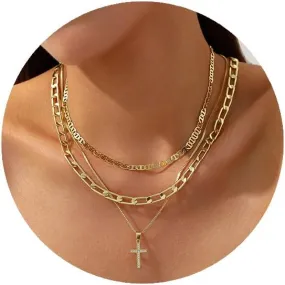 Gold Layered Choker Necklace for Women 14K Gold Plated Boho Turquoise Pendant Necklace Trendy Dainty Beach Western Necklace Jewelry Accessory