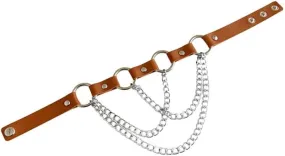 Handmade Women Chain Choker Necklace Adjustable Costume Cosplay Nightclub Party Leather Punk Neck Collar Choker