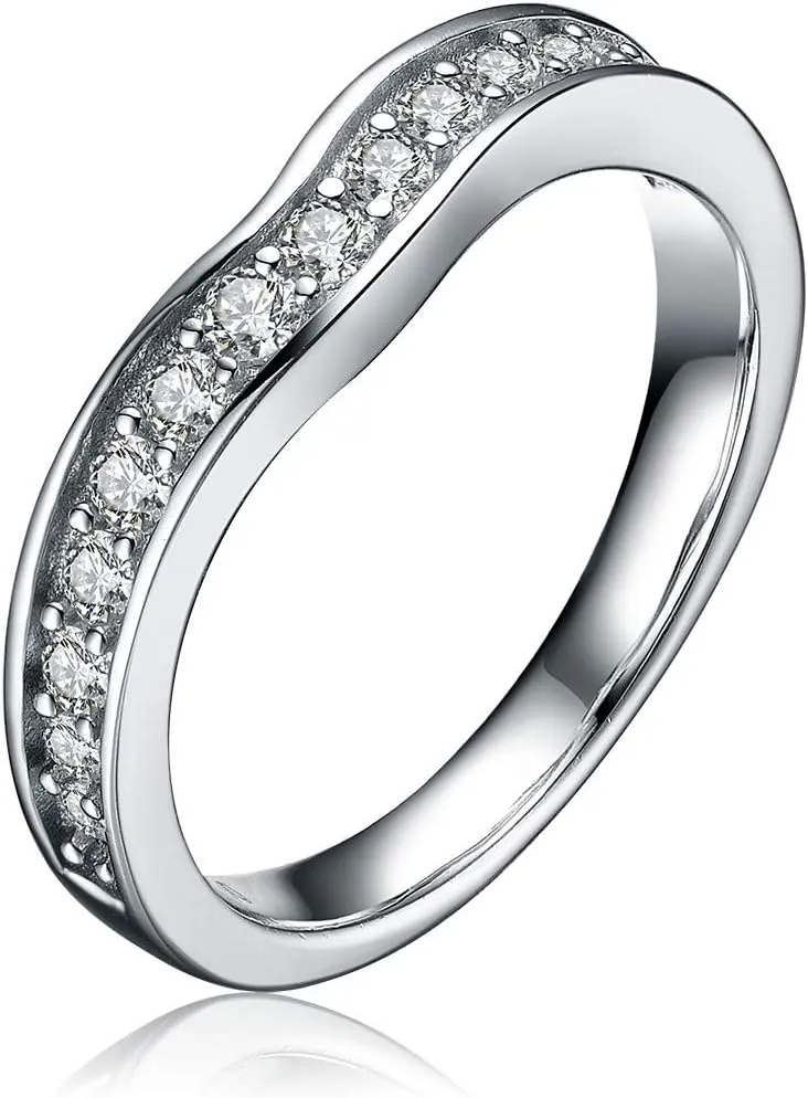His and Hers CZ Wedding Rings - Bridal Sets - Wedding Ring - Engagement Ring - Cubic Zirconia Wedding Sets - Cz Engagement Rings - Wedding Ring Sets - Womens Engagement Rings - CZ Engagement Ring
