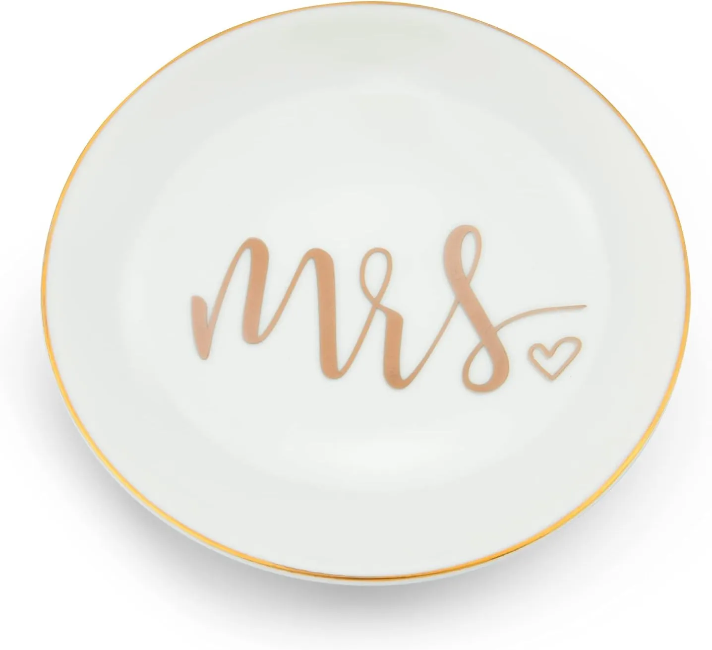 Homlouue Engagement Gift for Women, Engagement Ring Dish Mrs Jewelry Dish Wedding Ring Holder, Wedding Gifts for Bride Engagement Gifts for Her