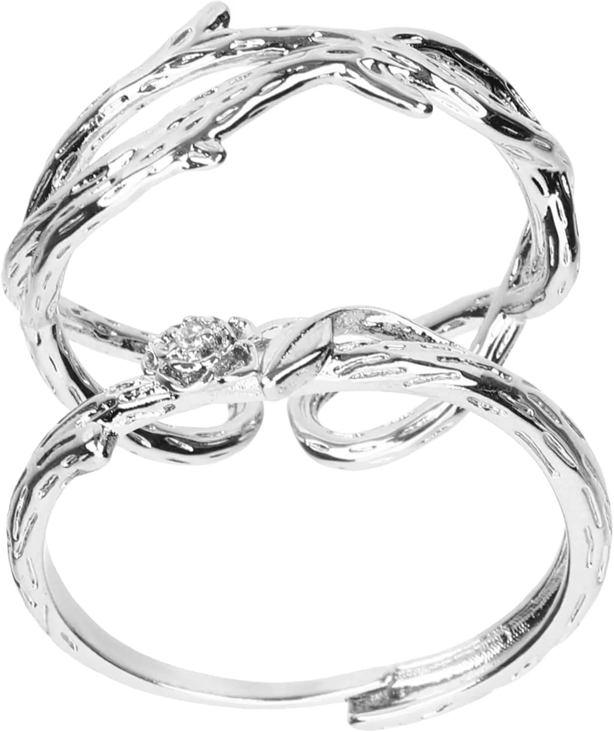 Homoyoyo 2pcs Rose Flower Couple Rings Matching Promise Rings for Couples Chic Engagement Jewelry for Valentine's Day Unique Romantic Design for Him and Her