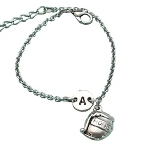 Honey pot charm bracelet, honey pot charm, adjustable bracelet, food, personalized bracelet, initial bracelet, initial charm, monogram
