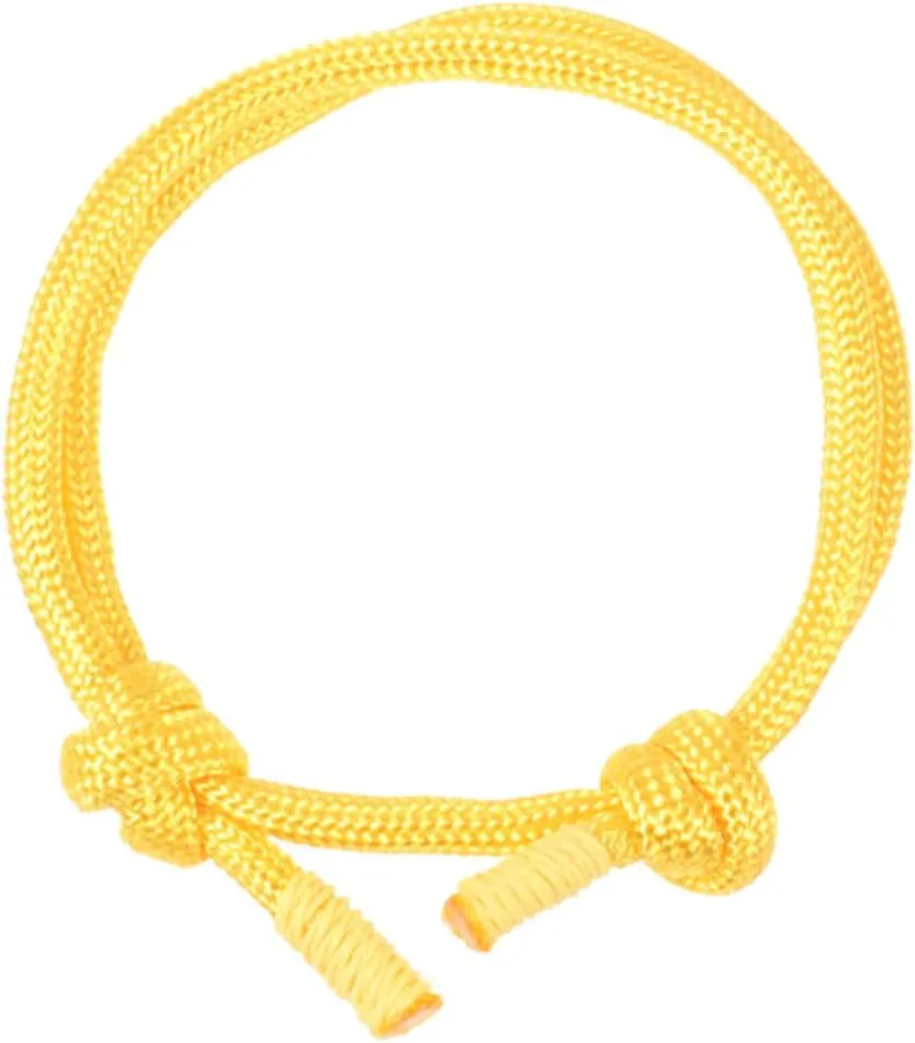 KESYOO Adjustable Woven Bracelet Chic Braided Design Comfortable Fashion Jewelry for Women and present for Birthday Valentine Day Mother Day Yellow