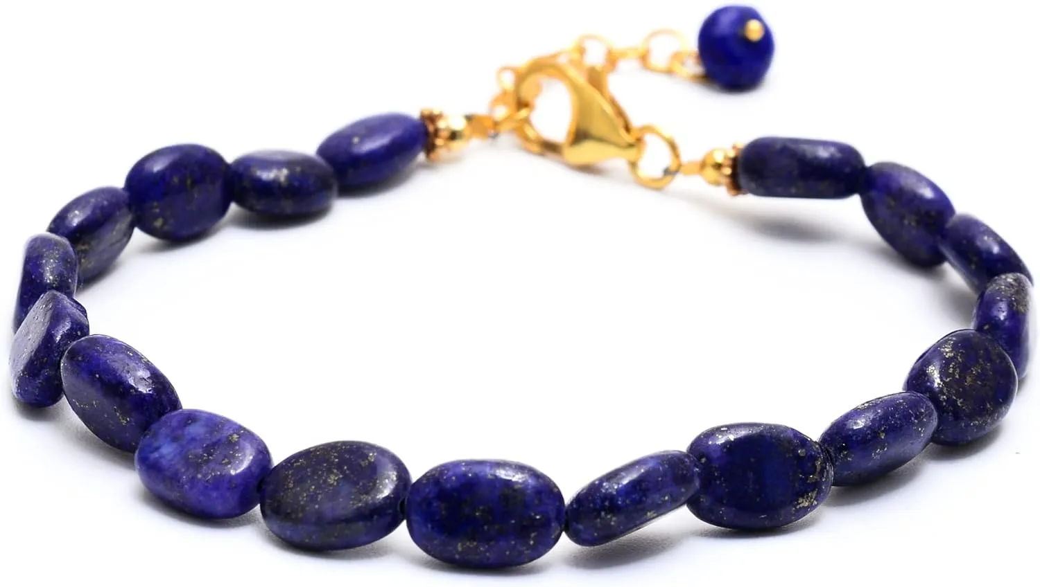 Lapis Lazuli Bracelet,Lapis Jewelry,925 Sterling Silver Bracelet,Lapis Lazuli Beaded Bracelet,Adjustable Bracelet,Handmade Bracelet,Lapis Lazuli Beads,Beaded Jewelry,Gemstone Bracelet