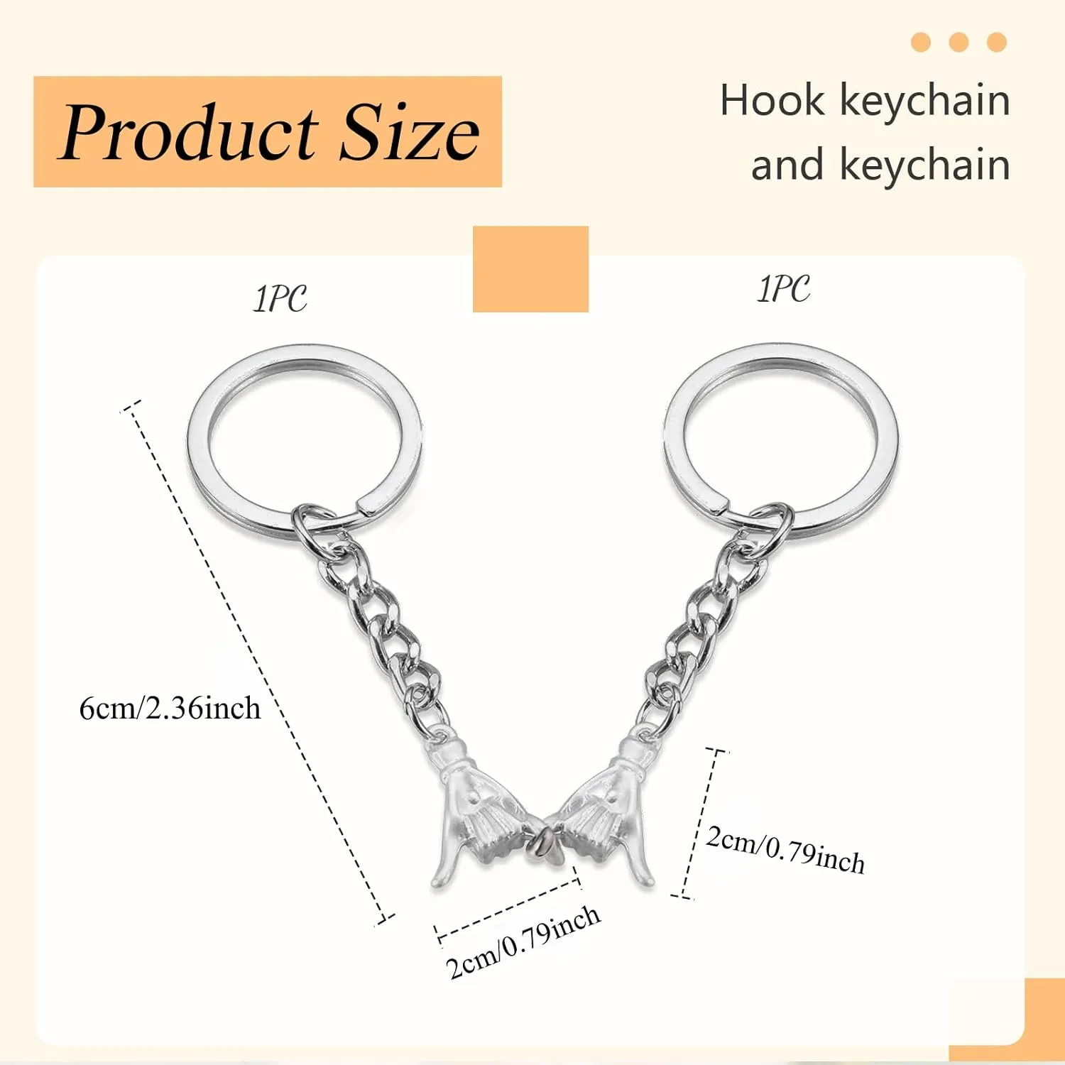 Matching Keychains for Couples, Birthday Valentines Day Gifts for Boyfriend Girlfriend Best Friend Bestie BFF