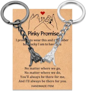 Matching Keychains for Couples, Birthday Valentines Day Gifts for Boyfriend Girlfriend Best Friend Bestie BFF