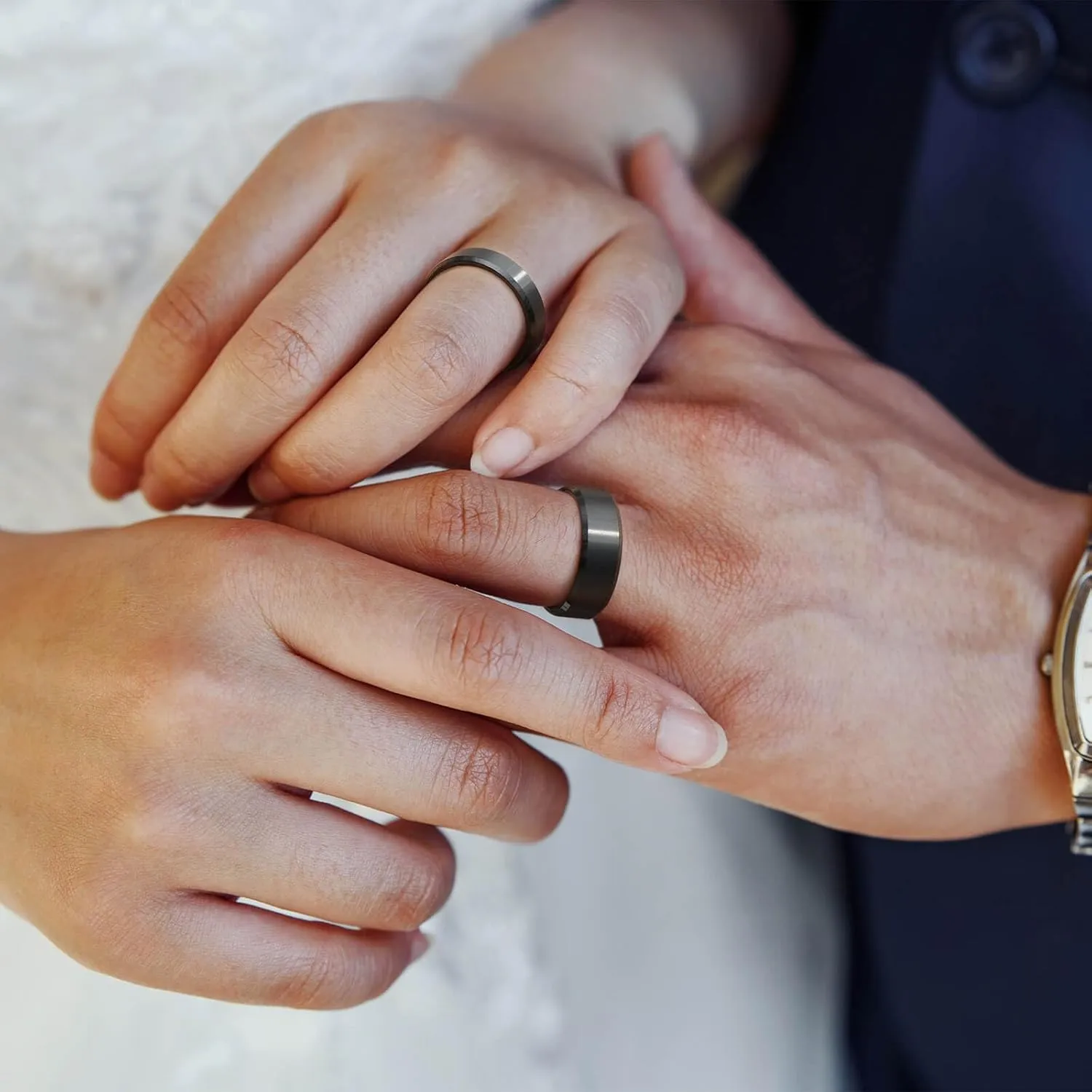 Men's Wedding Rings, Men's Tungsten Rings, 6mm and 8mm, Comfort Matte Men's Wedding Rings, Comfort Fit