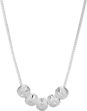 Necklace Chain Fashion Accessories Anti-allergic Stamped Minimalist Beads Choker Necklace for Daily Wear