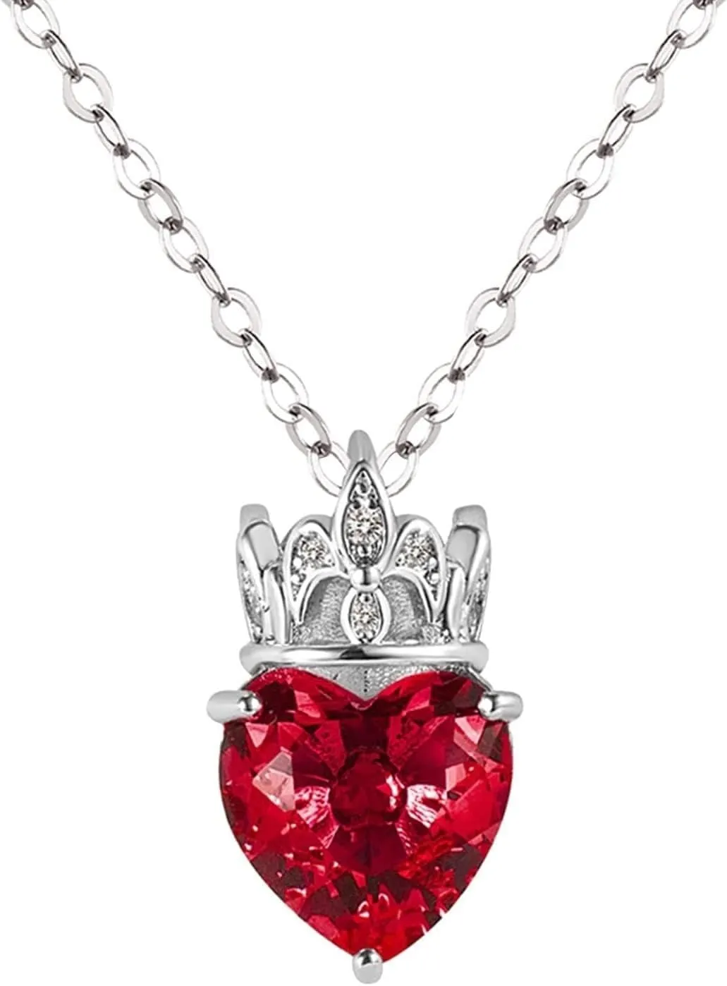 Necklace,Personalised necklace,Women Necklaces Pendants Party Birthday Necklaces Pendant Necklace Heart Jewelry Queen Princess Girl For GirlsTeen For Daughter Women Crown Initial Necklace J ( Color :