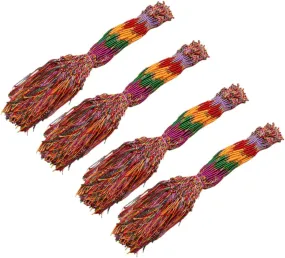 OHPHCALL 100pcs 25-28cm Hand-Woven Color Bracelet for Women Men Adjustable Wristlet Fashion Bangle Random Color