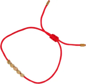PartyKindom Handmade Red Rope Bracelet Friendship Chain Knit Chain Comfortable Wear