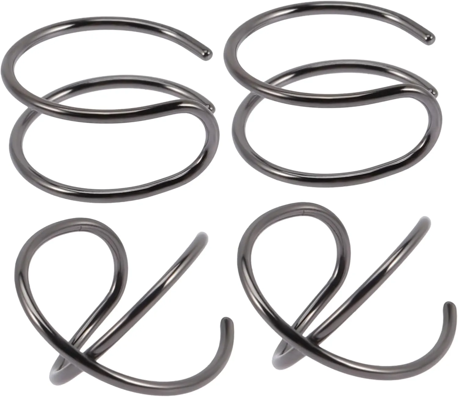 PartyKindom Unisex No Piercing Ear Cuffs Minimalist Ear Cuffs Non Piercing Dangle for Fashion