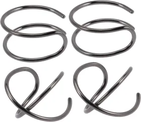 PartyKindom Unisex No Piercing Ear Cuffs Minimalist Ear Cuffs Non Piercing Dangle for Fashion