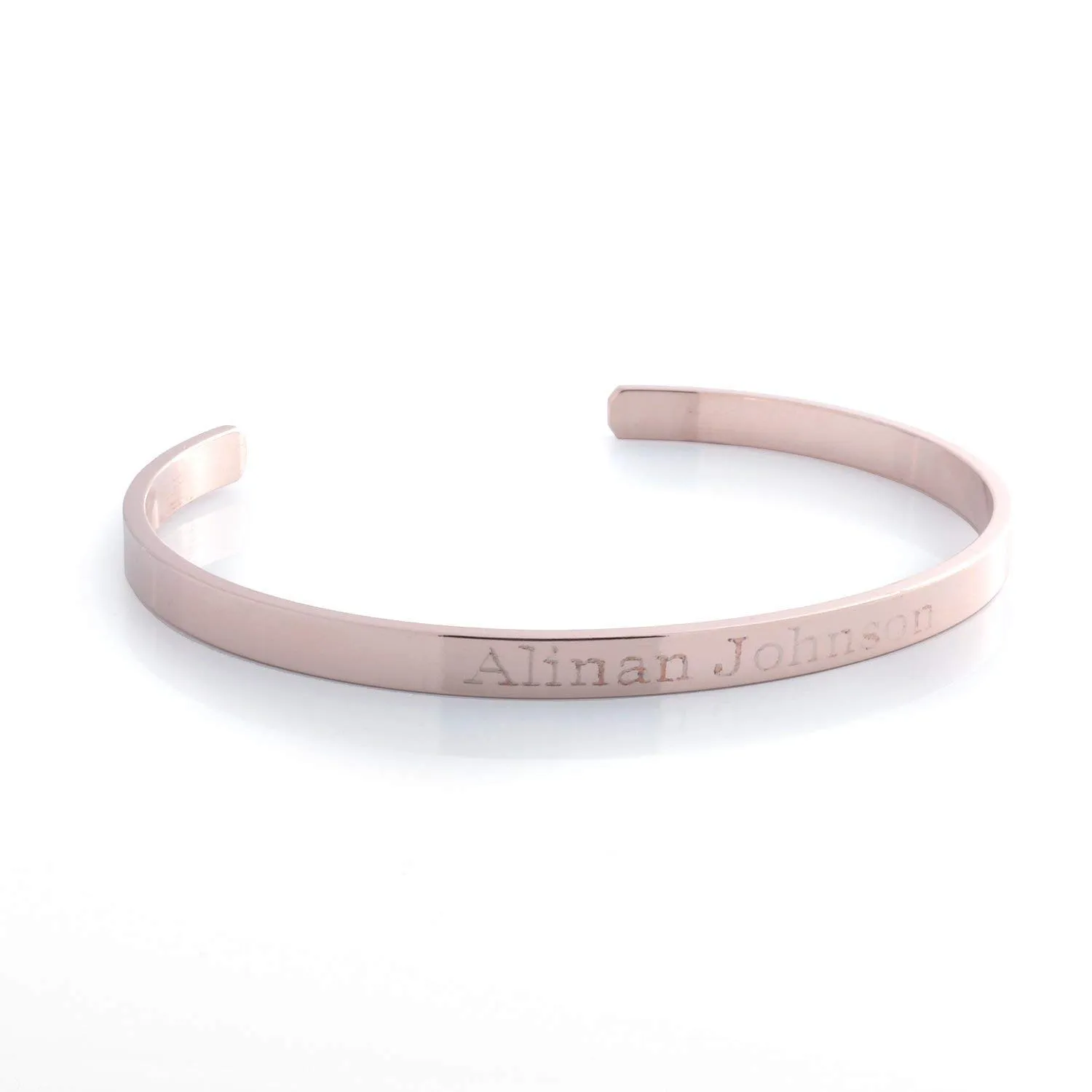 Personalized Bangle Bracelet Slim Layered Bracelet, a Thoughtful and Stylish Gift