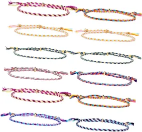 Skin-friendly Copper Bead Bracelet Hand Woven Bracelets String Fashion Chain for Friends
