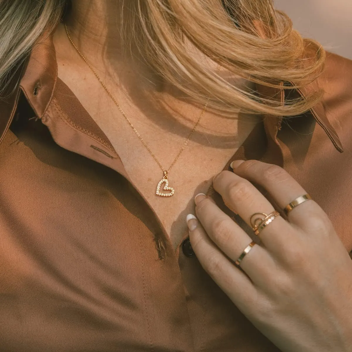 Small Cross Necklaces for Women 14K Gold Plated Tiny Butterfly Bar Pendant Choker Necklace Simple Gold Heart Necklace Trendy Everyday Jewelry Gift