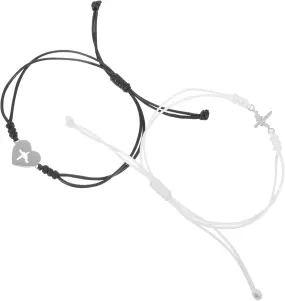Unique Design Bracelet Braided Rope Charm Woven Rope Charm Adjustable Heart Bracelet Mother's Day