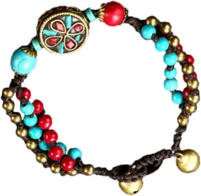 Unique Hand-woven Bracelet Ethnic Style Beads Bracelet Chinese Fashion Jewelry Comfortable for Everyday Wear