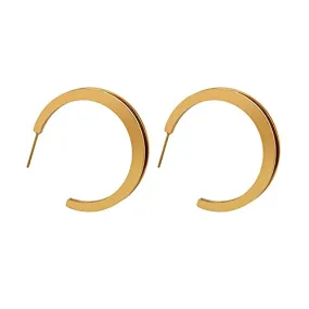 Unique Hoop Earrings,Hoop Earrings,Gold Hoop Earrings,Minimalist Earrings,Large Hoop Earrings,Gift for Her,Statement Earrings,Geometric