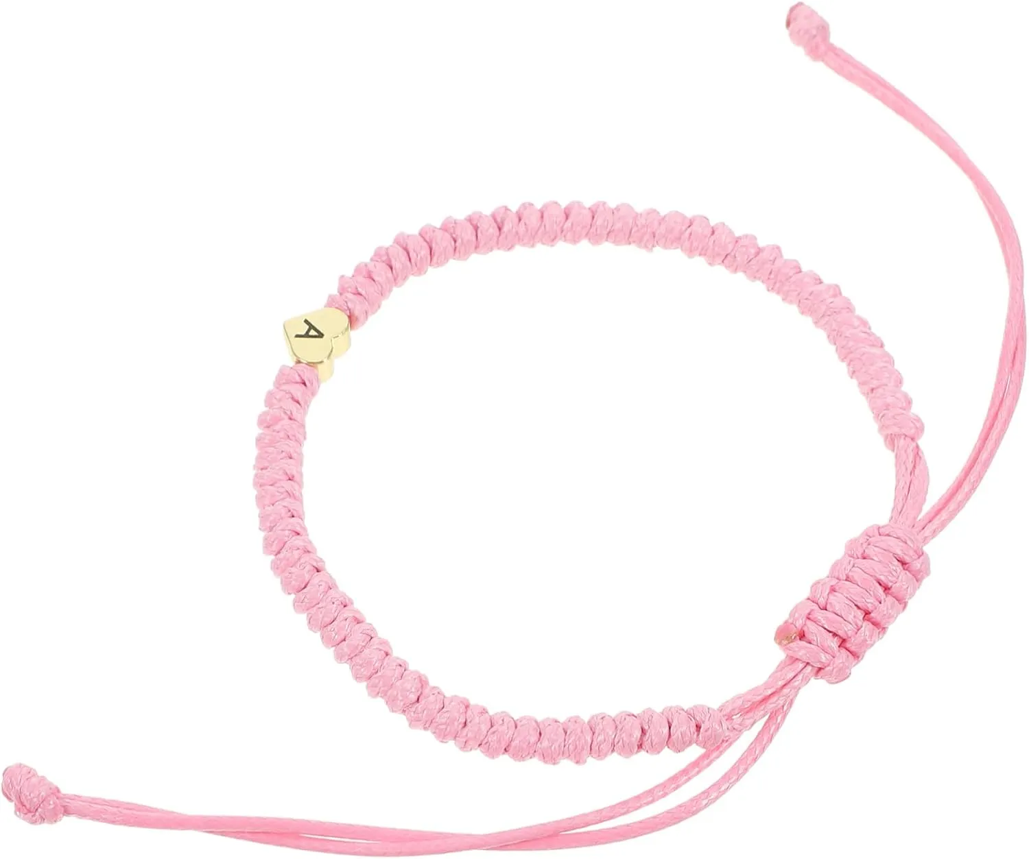 VALICLUD Heart Charm Bracelet for Women Heart Charm Woven Bracelet String Bracelets for Women