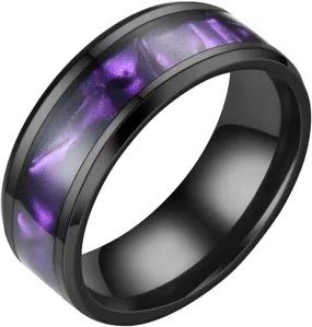 Wedding Promise Engagement Stackable Band Mens Black Tungsten Carbide Wedding Ring Inlaid Mens Ring Comfort Fit