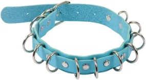 Women Punk Choker Necklace Adjustable Handmade Costume Cosplay Nightclub Party Leather Neck Collar Choker