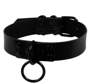 Women Punk Choker Necklace Handmade Adjustable Hip Hop Costume Cosplay Nightclub Gothic Neck Collar Choker